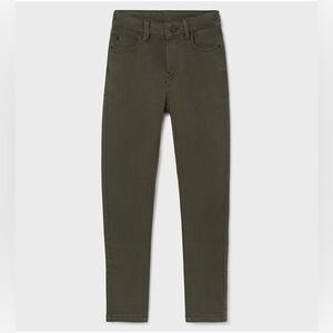 Mayoral Kids Dark Green Casual Trousers